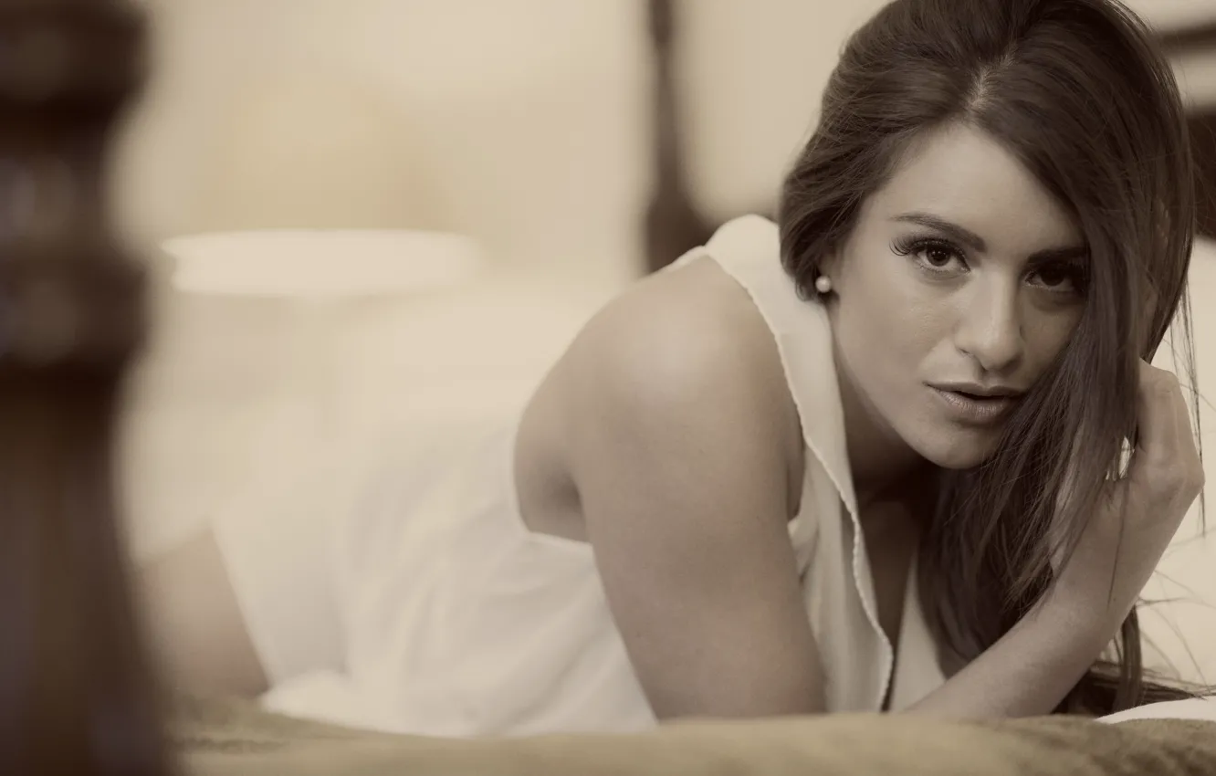 Photo wallpaper girl, face, photographer, girl, photography, Lies Thru a Lens, Francesca Sophia