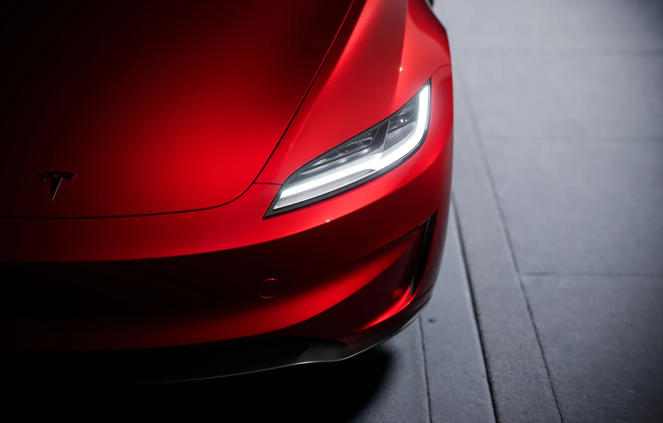 Photo wallpaper Tesla, 2024, Tesla Model 3 Performance