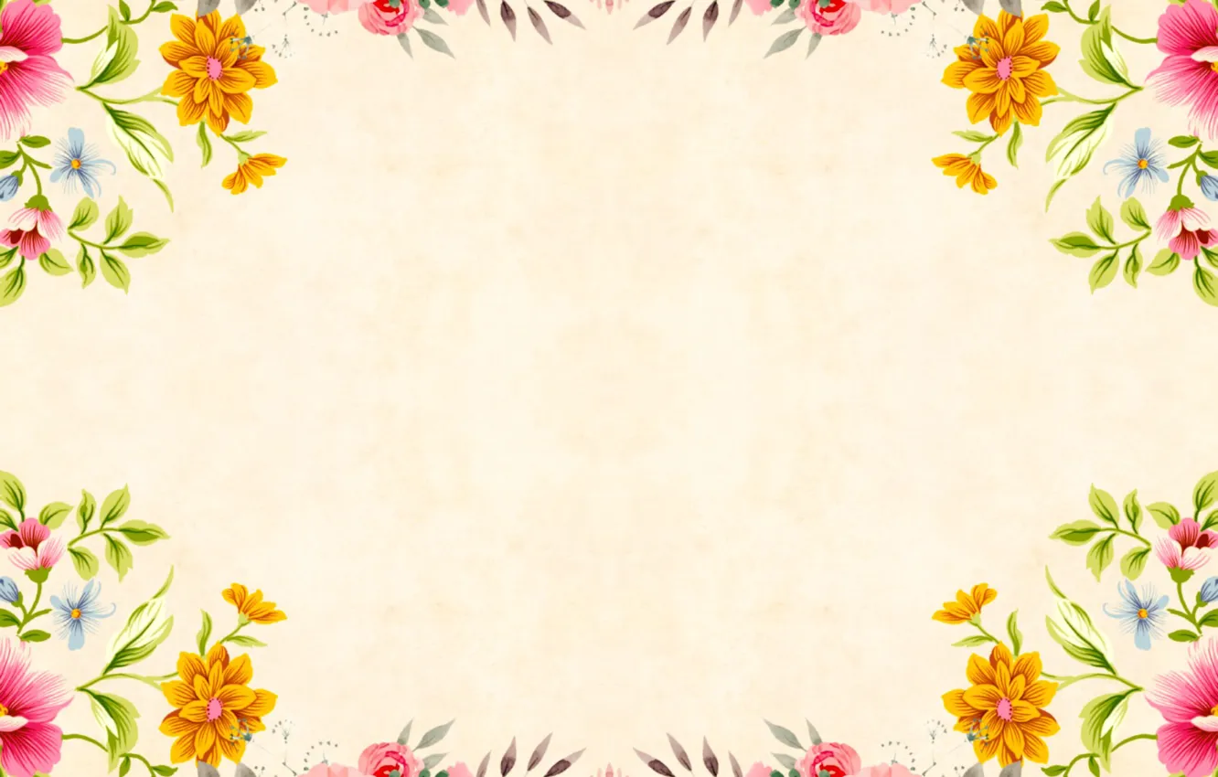Photo wallpaper flowers, background, Texture