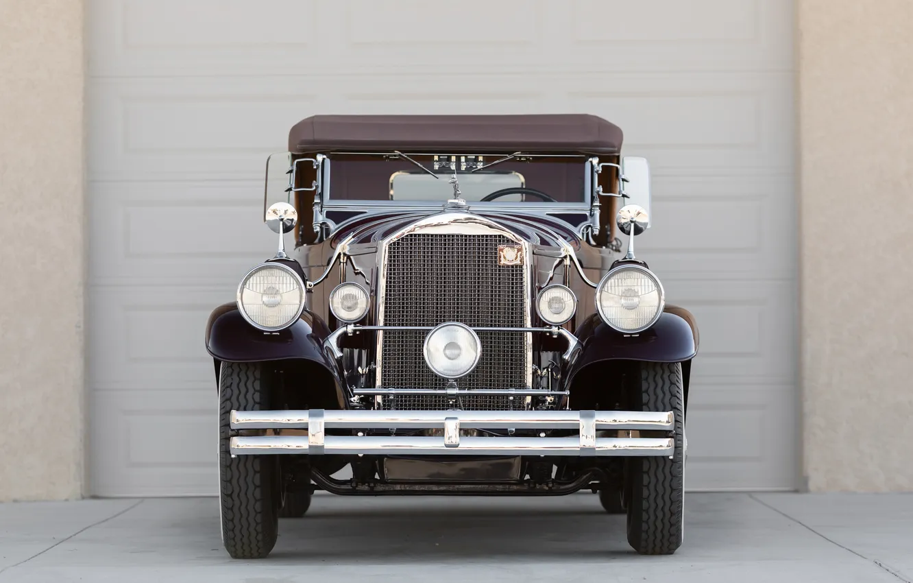 Photo wallpaper Sport, retro cars, 1930, Phaeton, Pierce-Arrow, Model B, Retro Cars, Pierce-Arrow Model B Sport