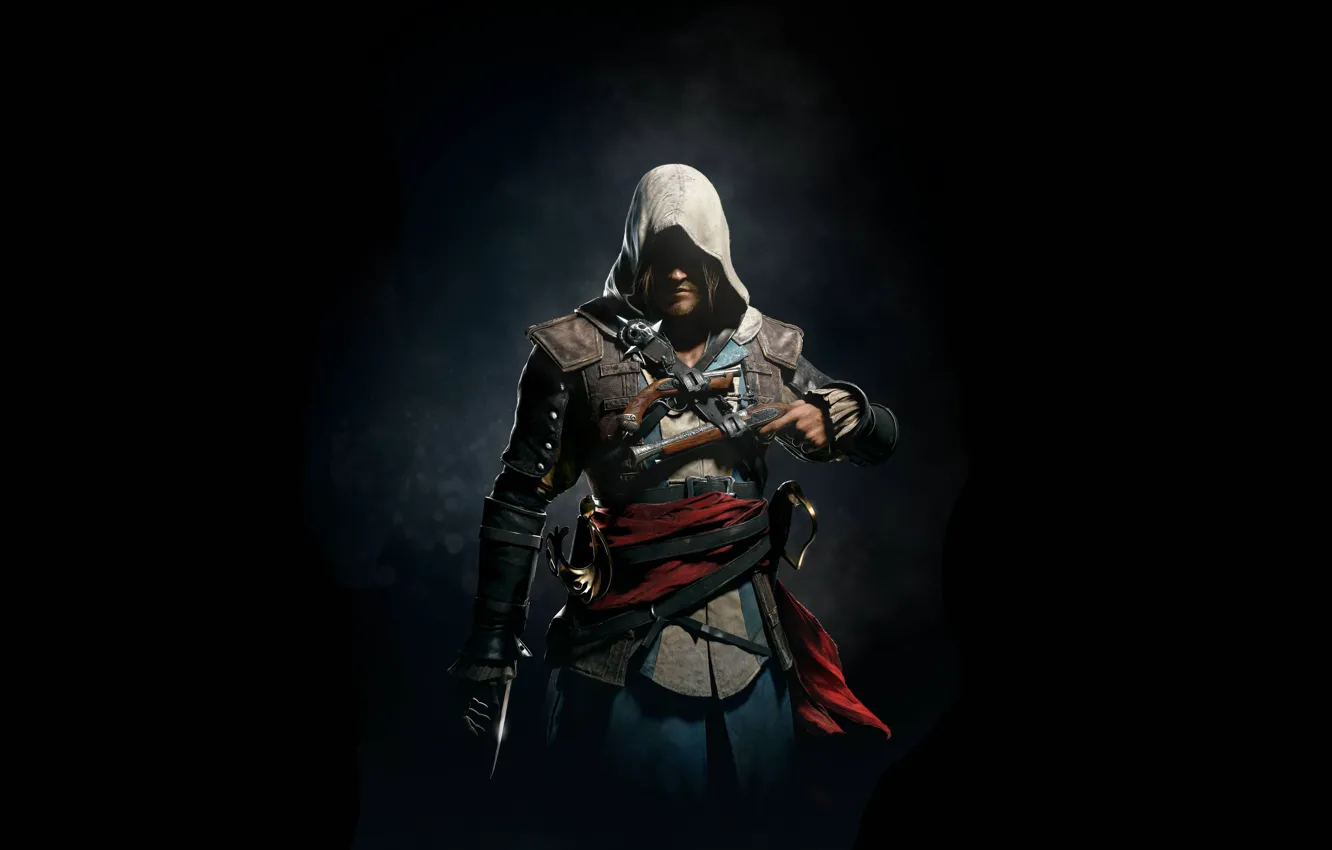 Photo wallpaper pirate, Black Flag, assassin, Edward Kenway, Assassin's Creed IV: Black Flag