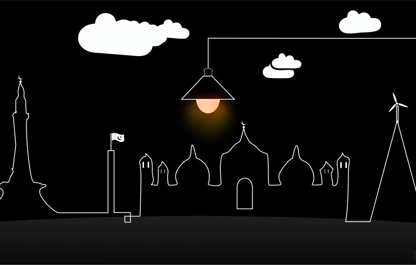 Photo wallpaper city, vector, graphics, design, Pakistan, Hubbak, Truth, Lahore