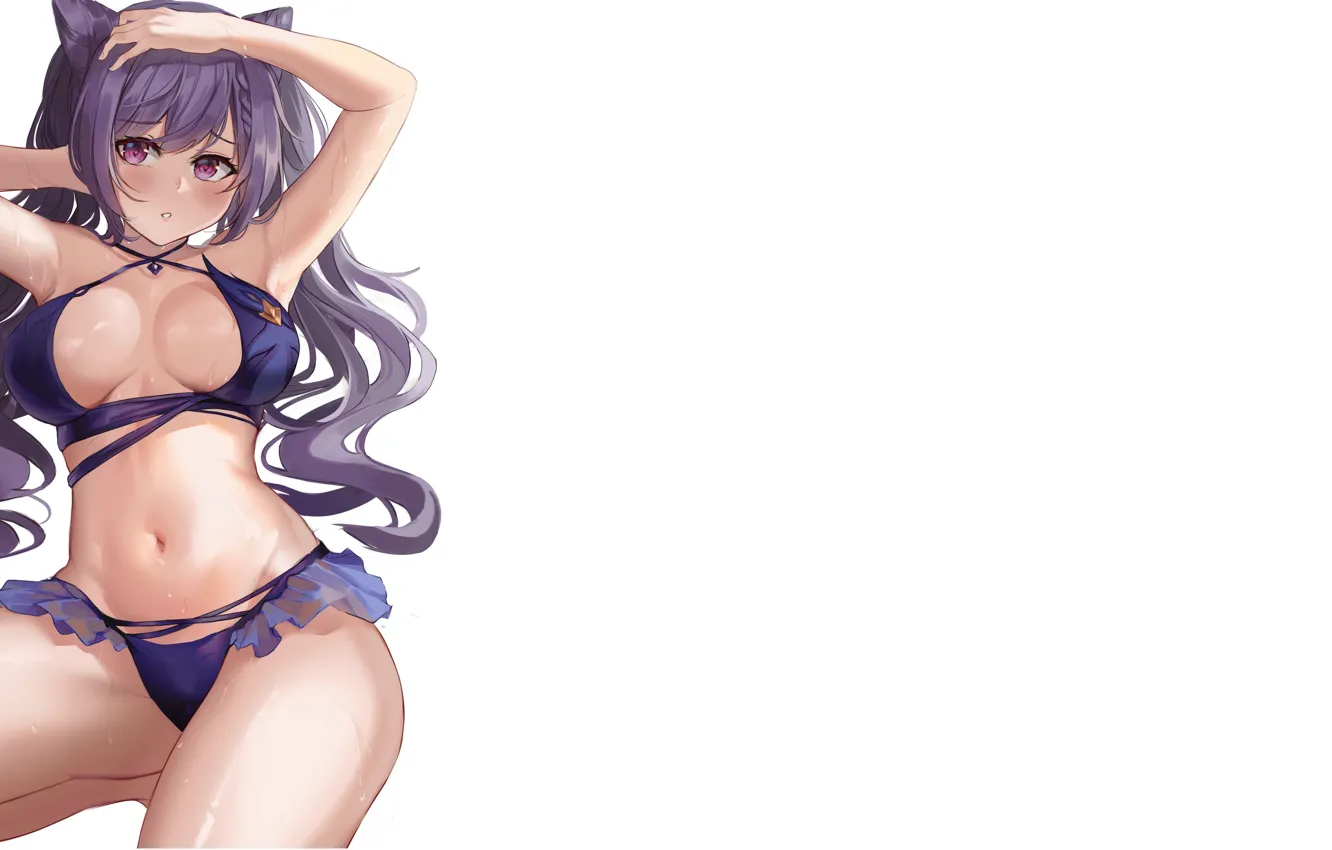 Photo wallpaper kawaii, girl, hot, sexy, boobs, anime, pretty, kitty