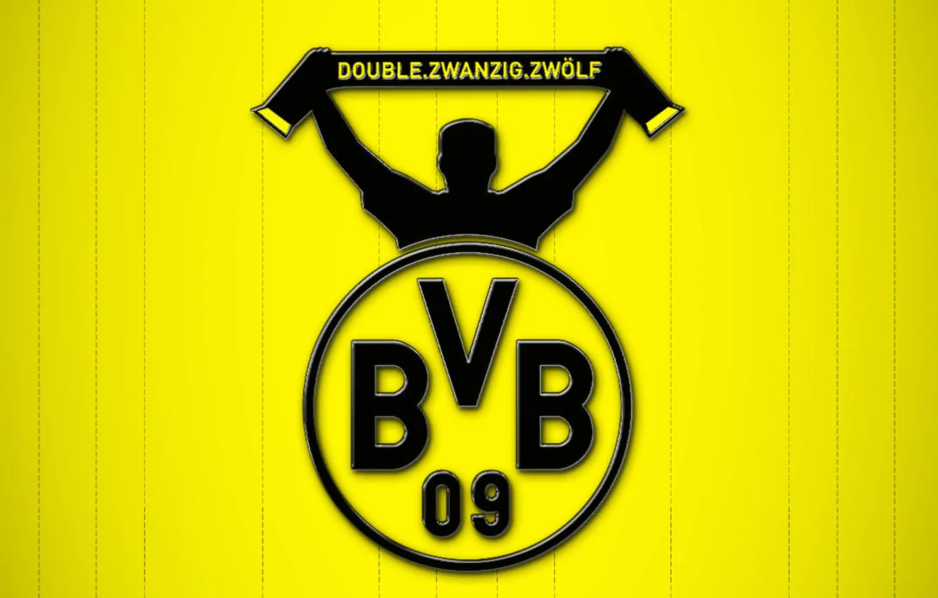 Photo wallpaper wallpaper, logo, football, Sport, Borussia Dortmund