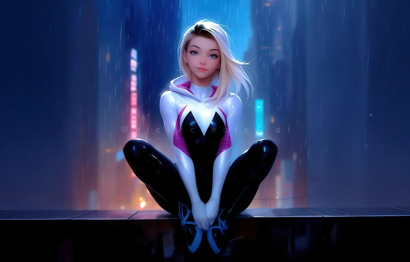 Photo wallpaper Marvel, Comics, Gwen Stacy