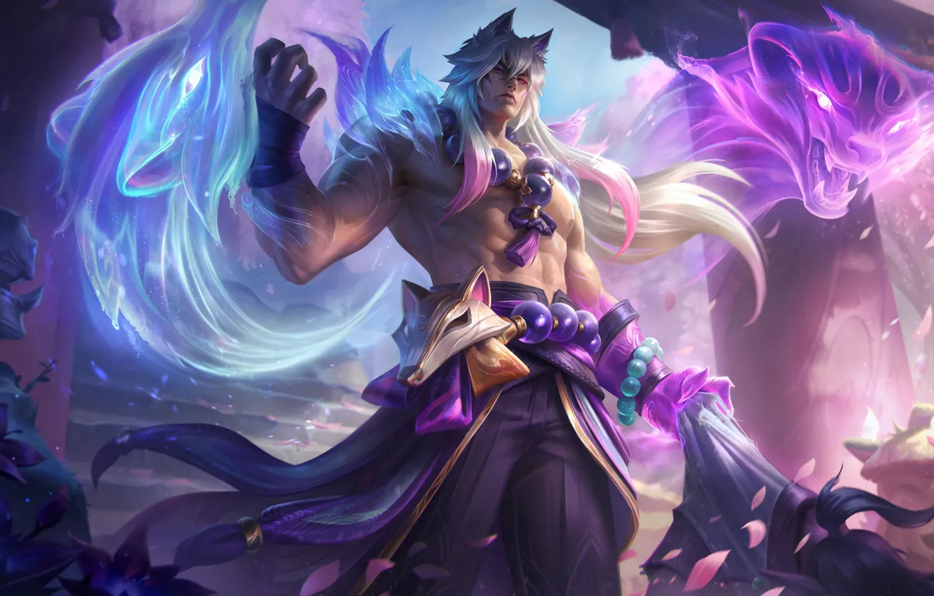 Photo wallpaper art, League of Legends, LoL, skin, Game Art, 2022, Set, Spirit blossom