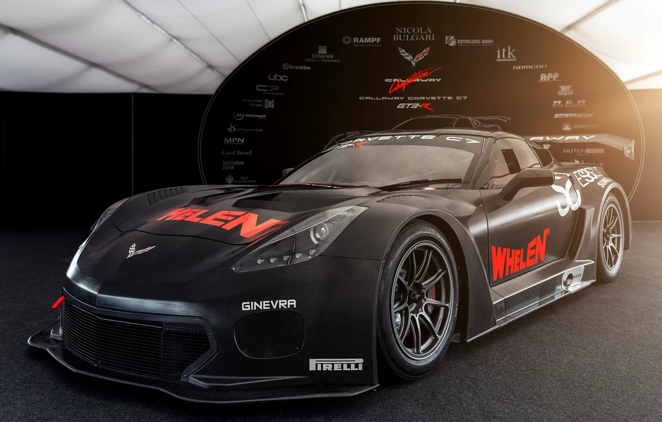 Photo wallpaper Corvette, Chevrolet, Chevrolet, Corvette, GT3-R, Callaway