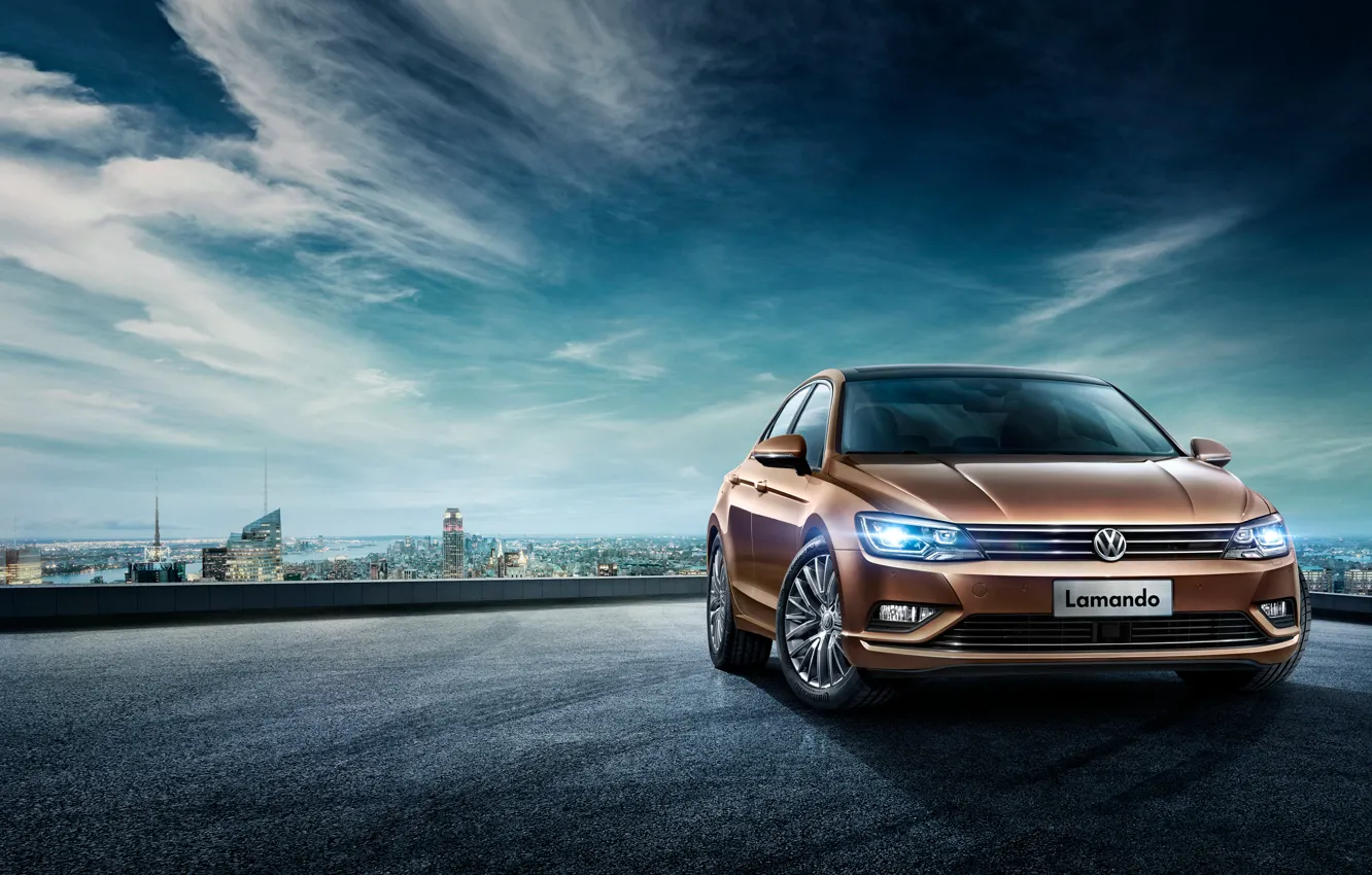 Photo wallpaper Volkswagen, Volkswagen, 2015, Lamando, lamanda