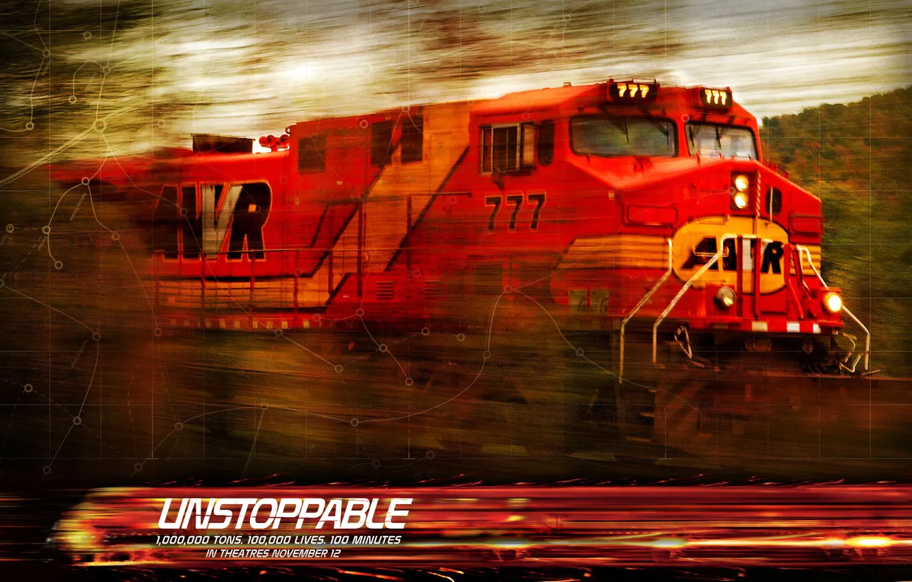 Photo wallpaper disaster movie, Unmanaged, Unstoppable