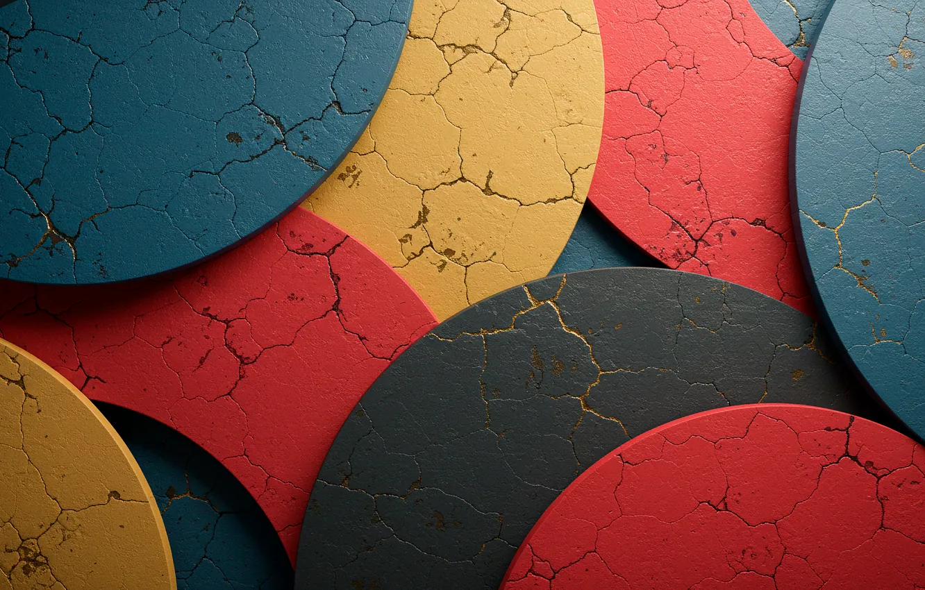 Photo wallpaper abstraction, cracked, Wallpaper, paint, wallpaper, figure, abstraction, paint