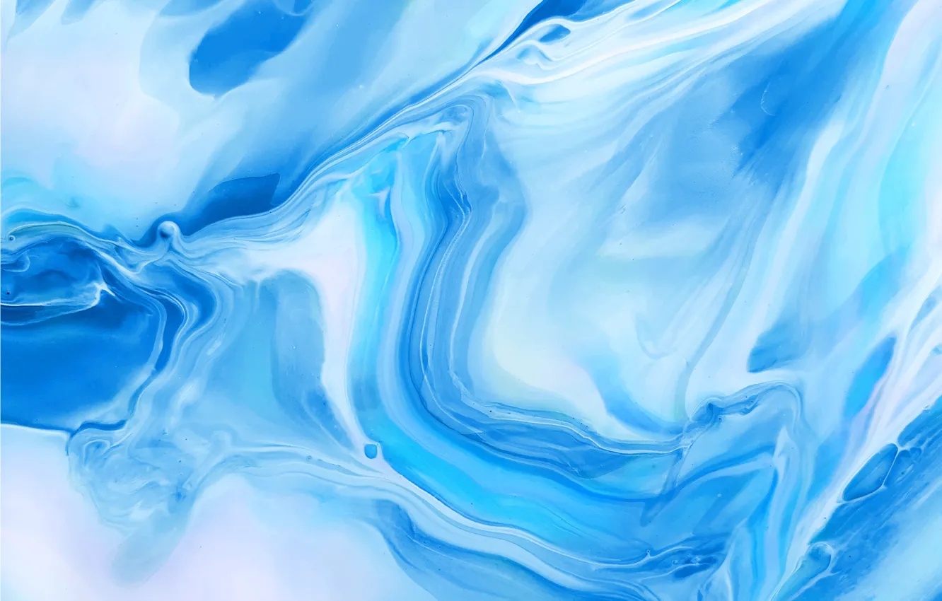 Photo wallpaper white, line, blue, abstraction, strip, blue, paint, color