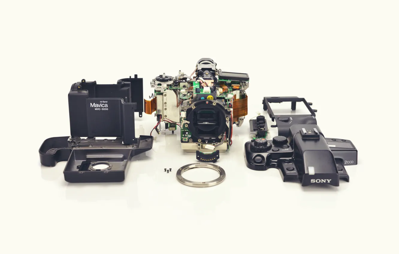 Photo wallpaper mechanism, the camera, case, hi-tech