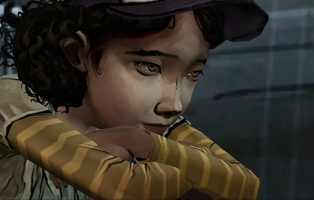 Photo wallpaper game, Clementine, TheWalkingDead
