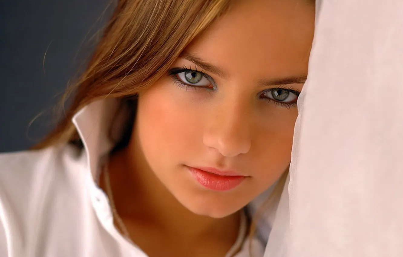 Photo wallpaper eyes, girl, face, sweetheart, lips, beautiful, girls