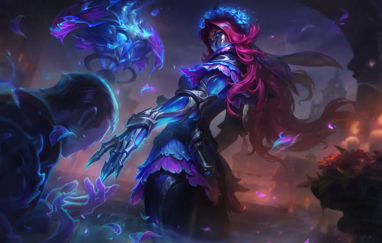 Photo wallpaper armor, warrior, League of Legends, digital art, Riot Games, Video game, Renata Glask, GZG