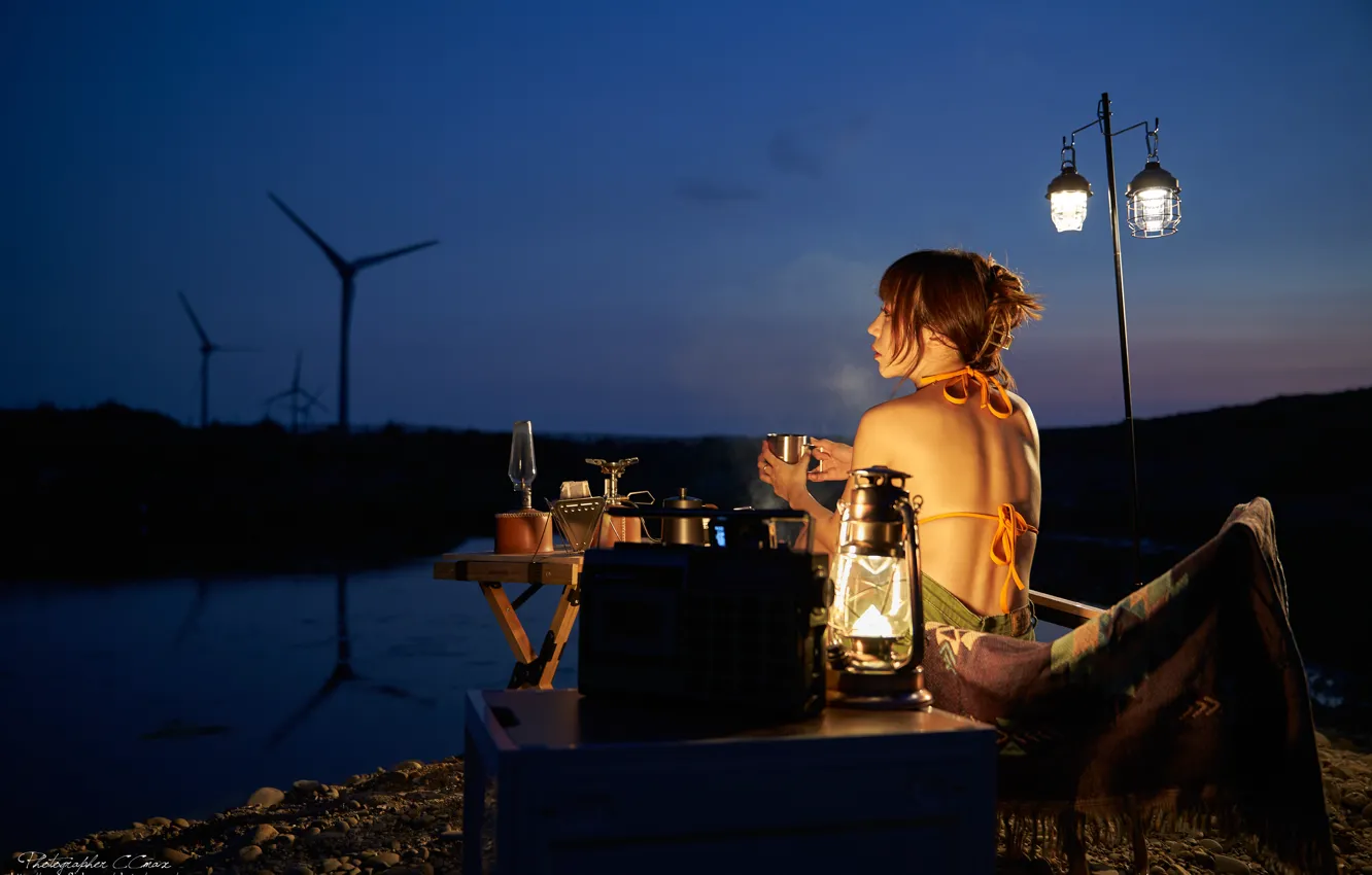 Photo wallpaper China, girl, sexy, girls, woman, model, asian, cute