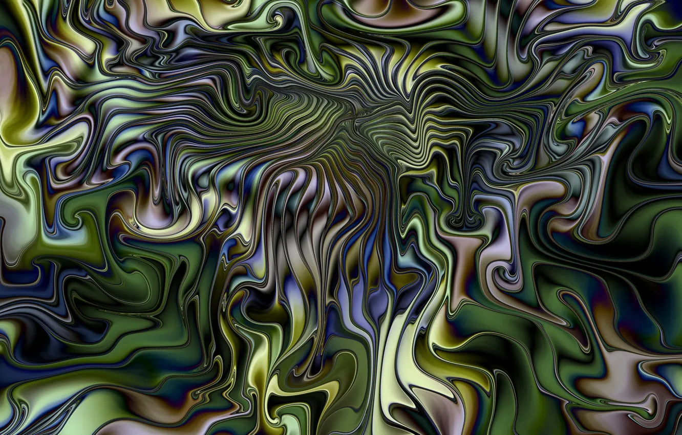 Photo wallpaper line, Shine, color, the volume, folds