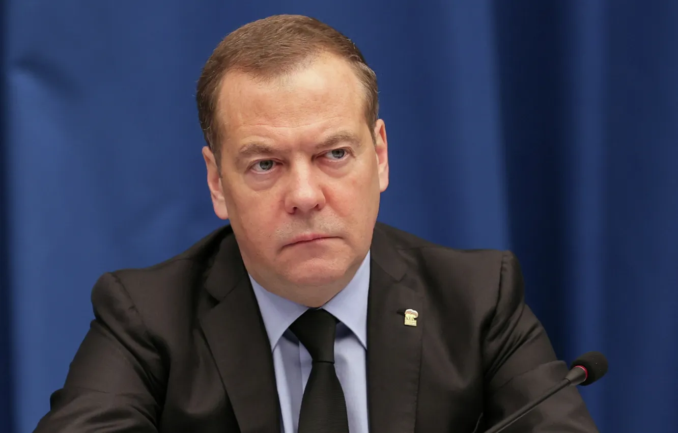 Photo wallpaper russian, politician, Dmitry Medvedev