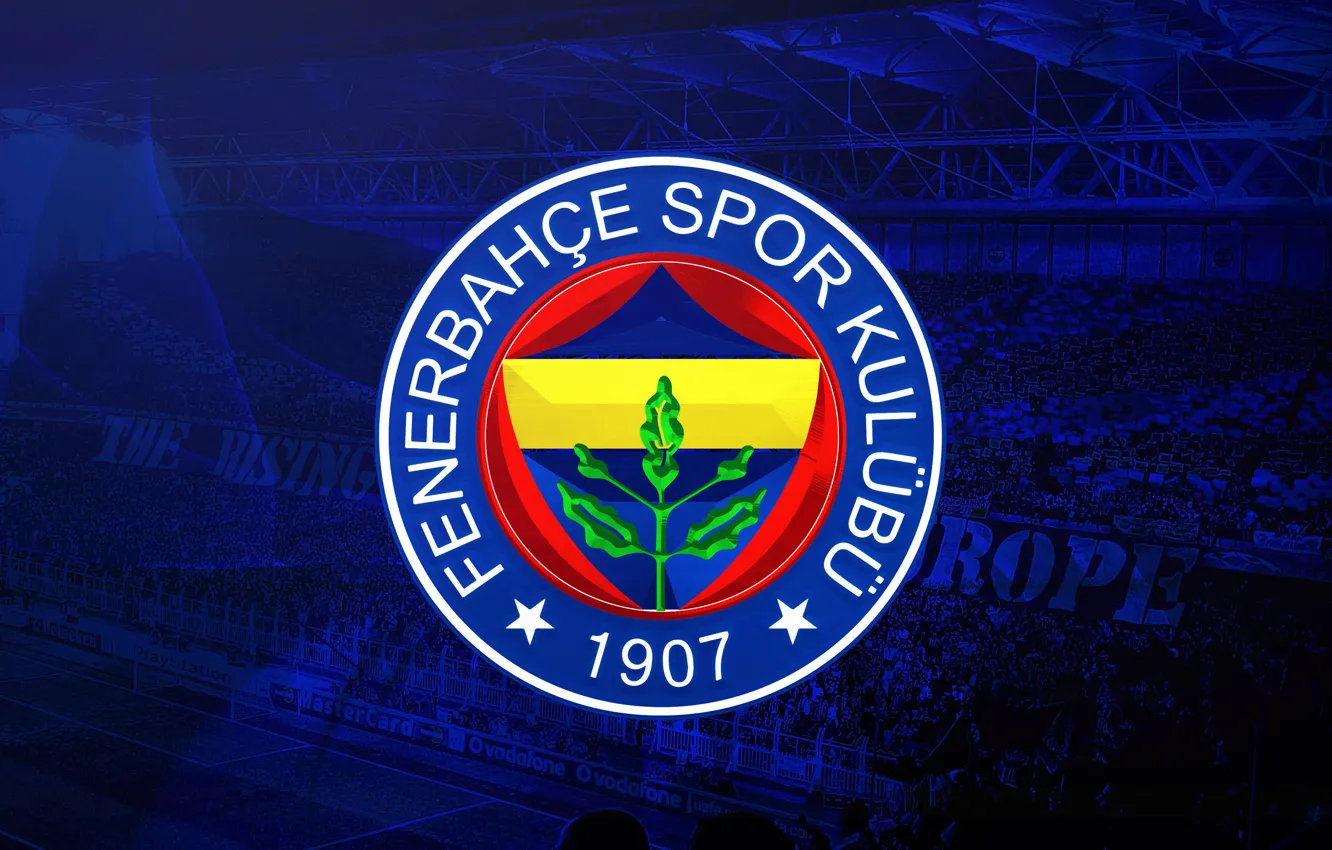 Photo wallpaper wallpaper, logo, stadium, football, Sport, fans, Fenerbahce