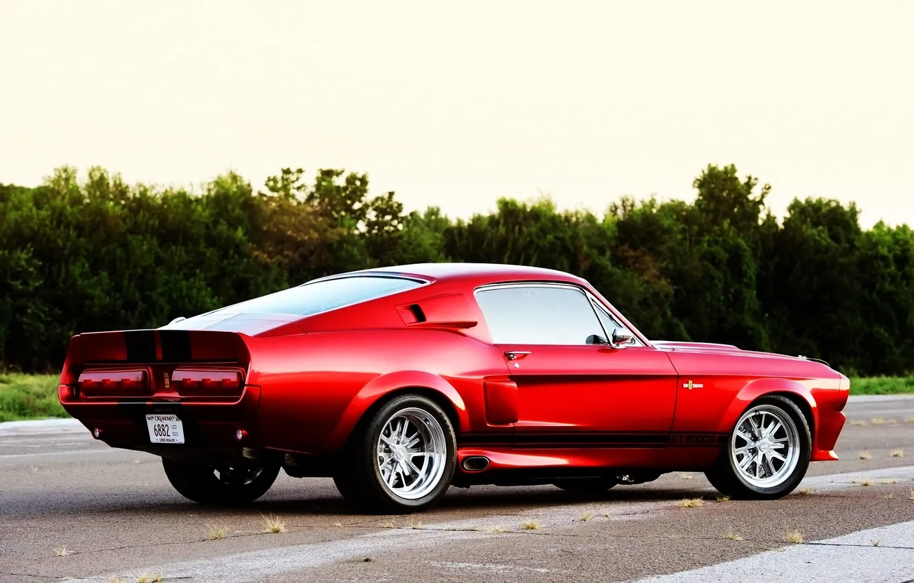 Photo wallpaper Shelby GT500, cars, auto, 2011