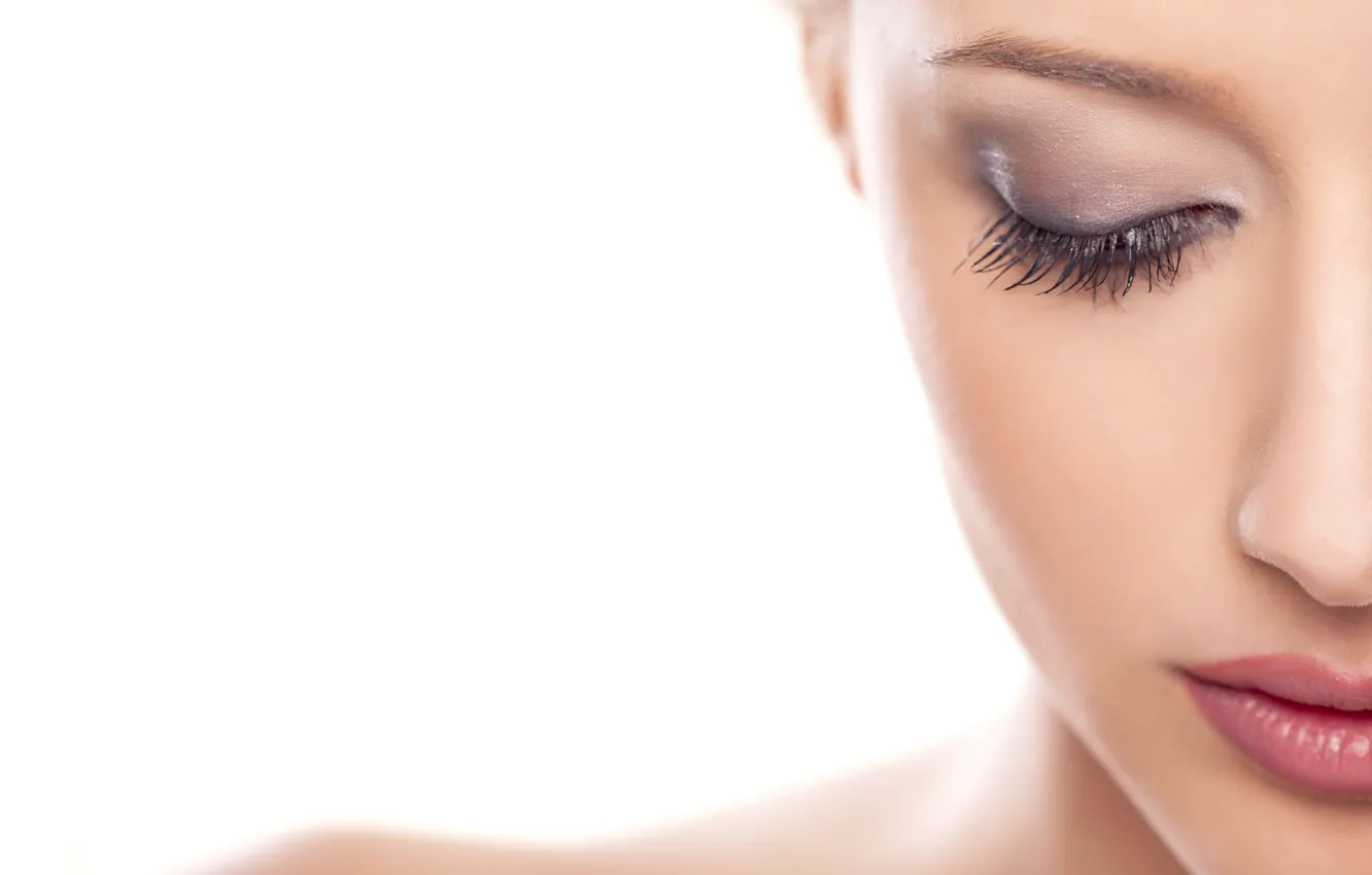 Photo wallpaper sexy, lips, blonde