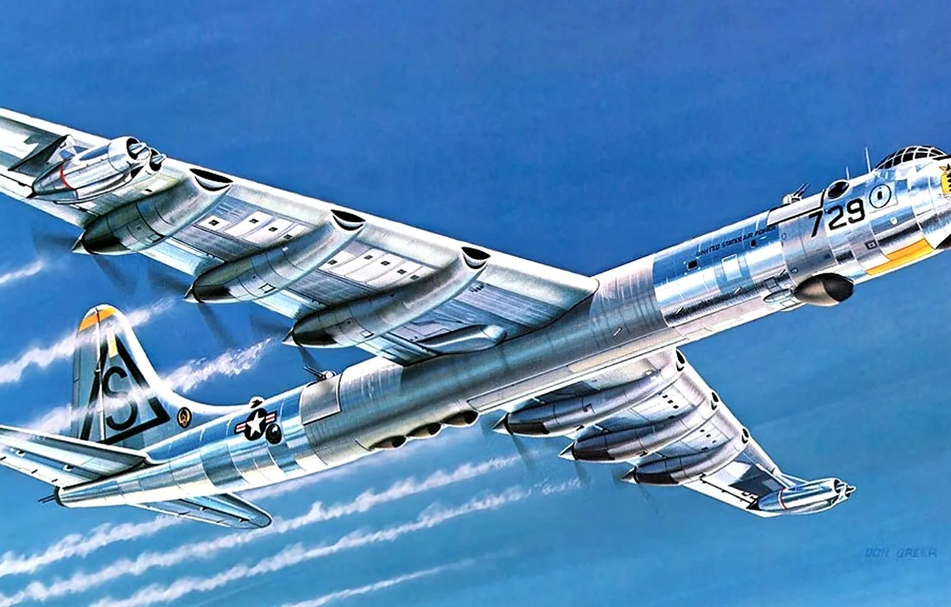 Photo wallpaper figure, art, bomber, American, strategic, Intercontinental, «Peacemaker», "The peacemaker"