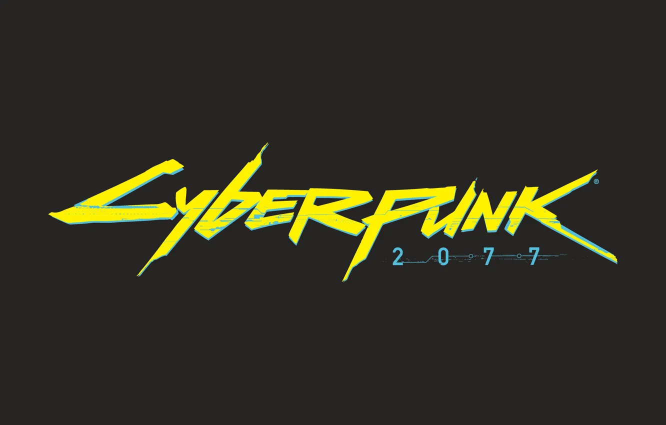 Photo wallpaper The game, Logo, Logo, CD Projekt RED, Cyberpunk 2077, Cyberpunk, Cyberpunk, Cyberpunk 2077