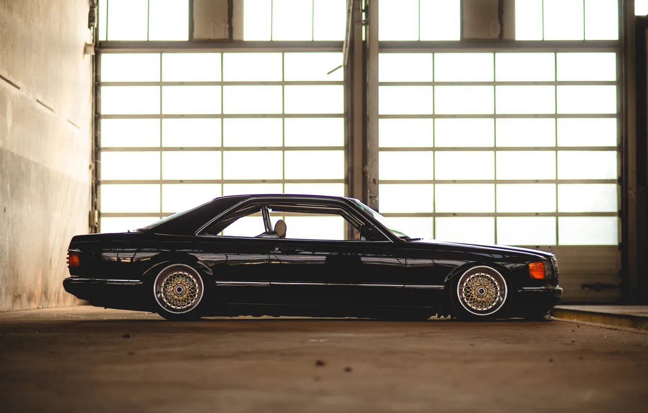 Photo wallpaper Coupe, w126, 560sec, facelift, c126