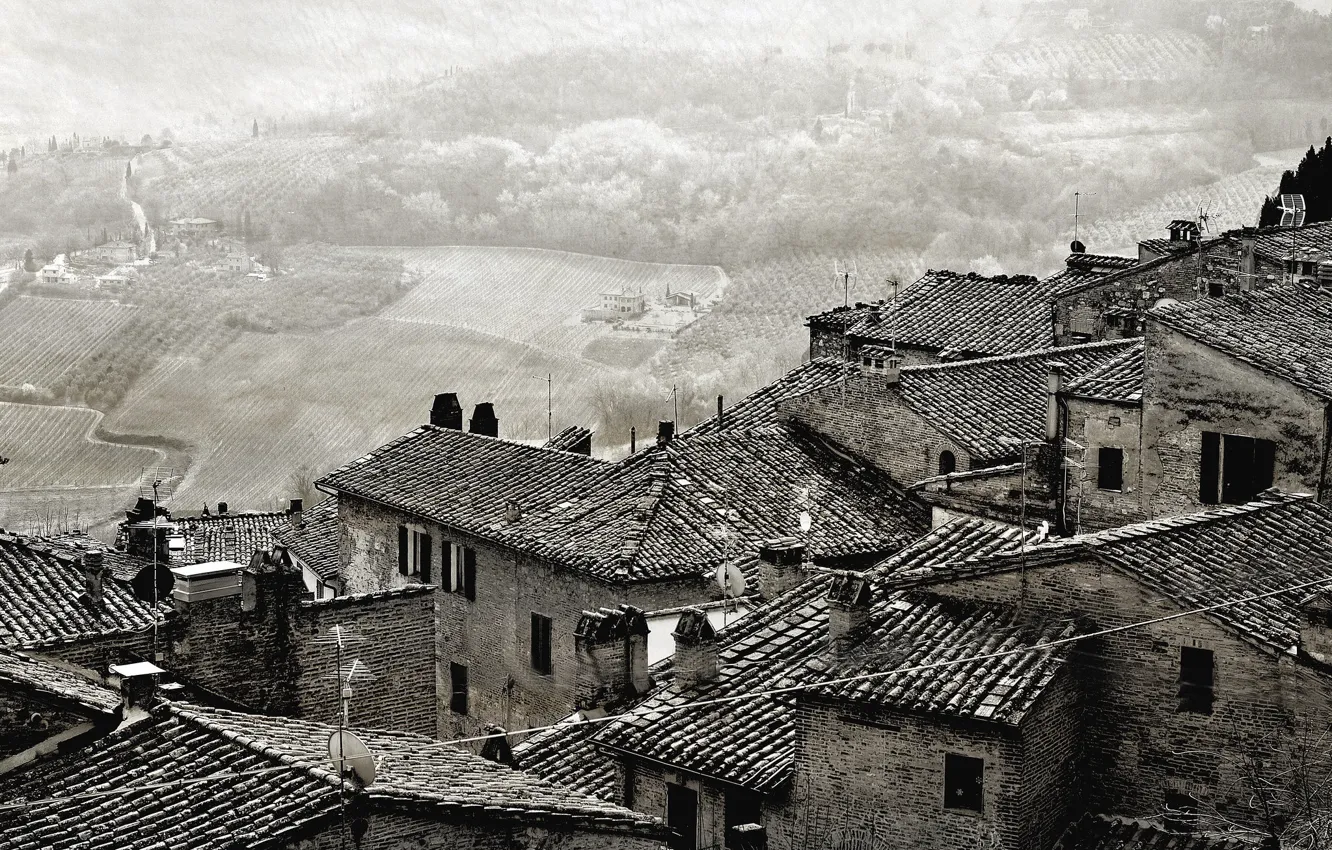 Photo wallpaper Italia, Toscana, Montepulciano