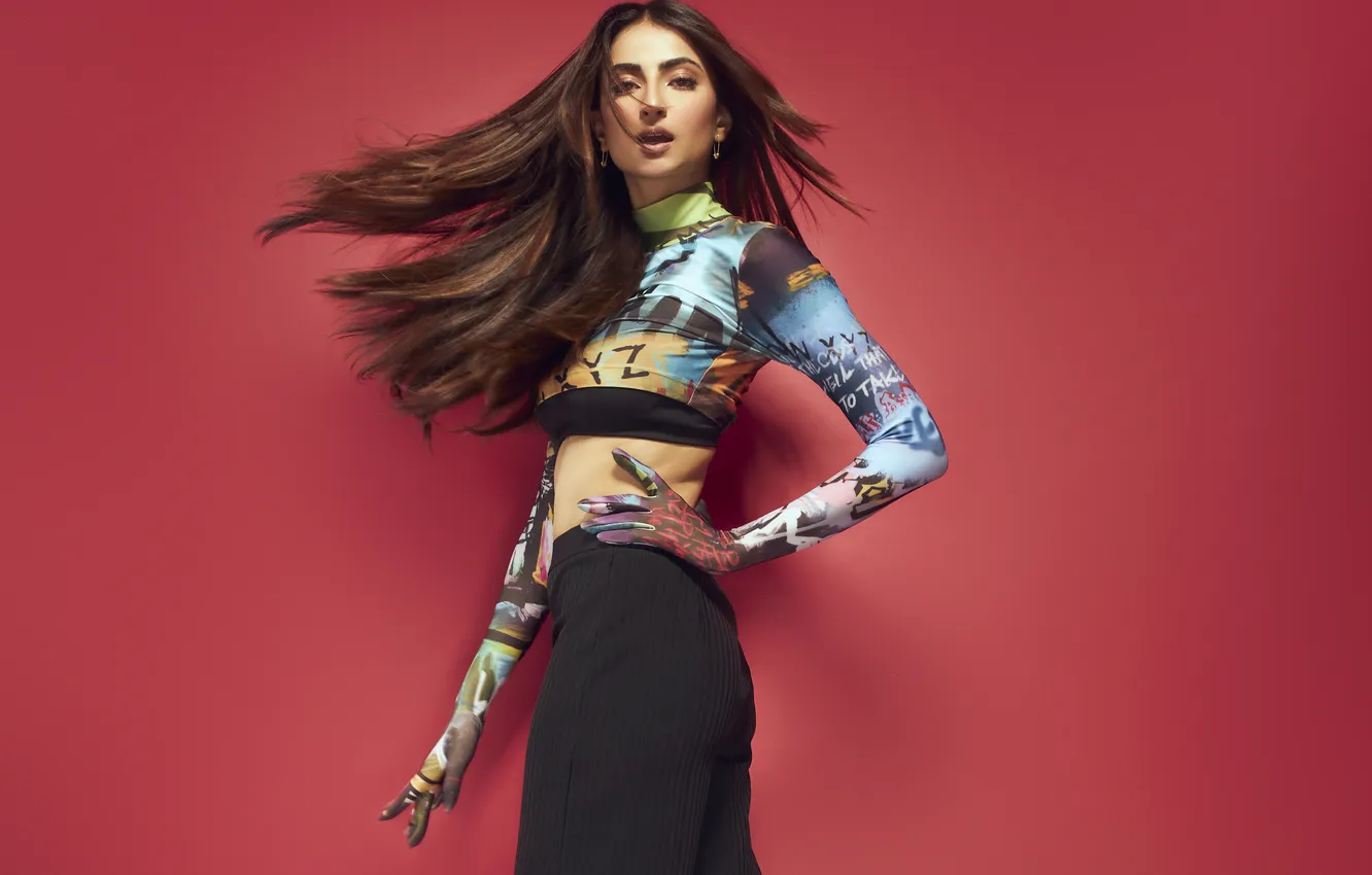 Photo wallpaper girl, hot, sexy, fashion, eyes, smile, beautiful, figure