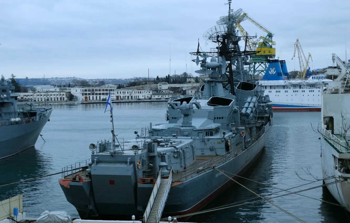 Photo wallpaper Quick-witted, Sevastopol, museum ship