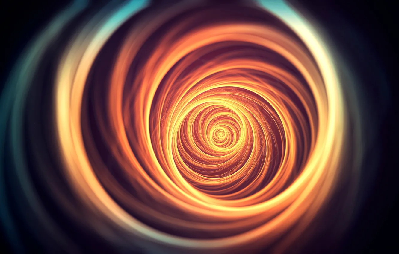 Photo wallpaper light, line, circles, vortex, cone