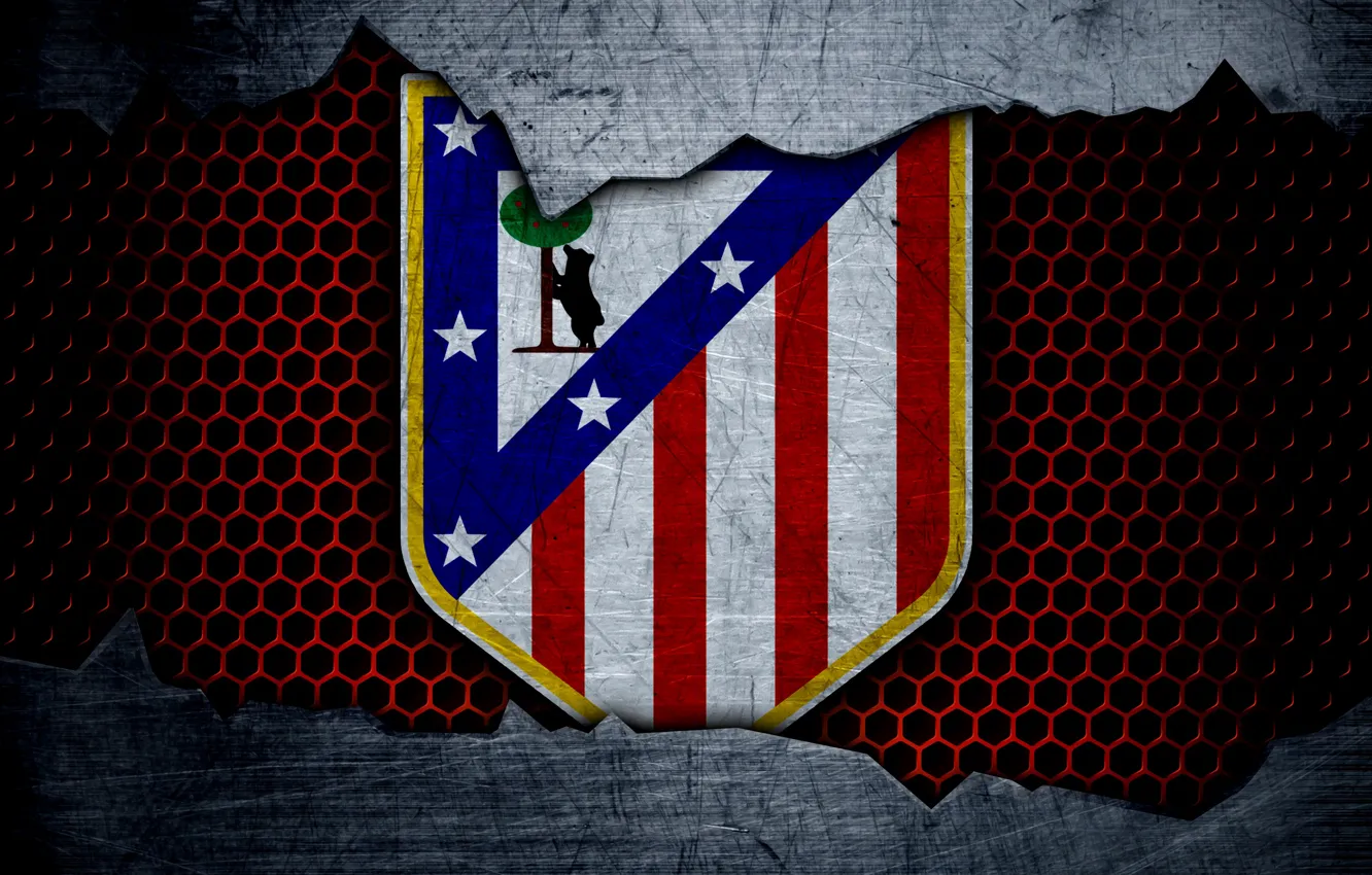 Photo wallpaper wallpaper, sport, logo, football, Atletico Madrid