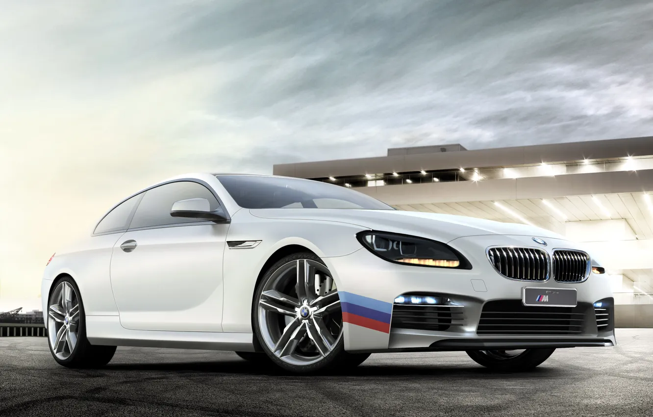 Photo wallpaper machine, BMW, coupe, BMW, M6 power