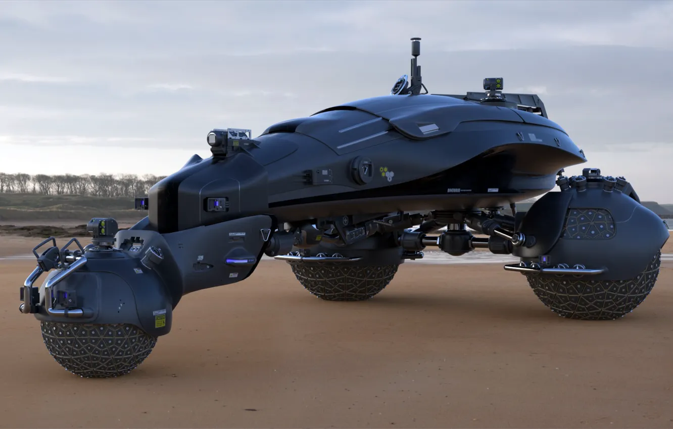 Photo wallpaper fiction, technique, art, Vyacheslav Solovov, S35