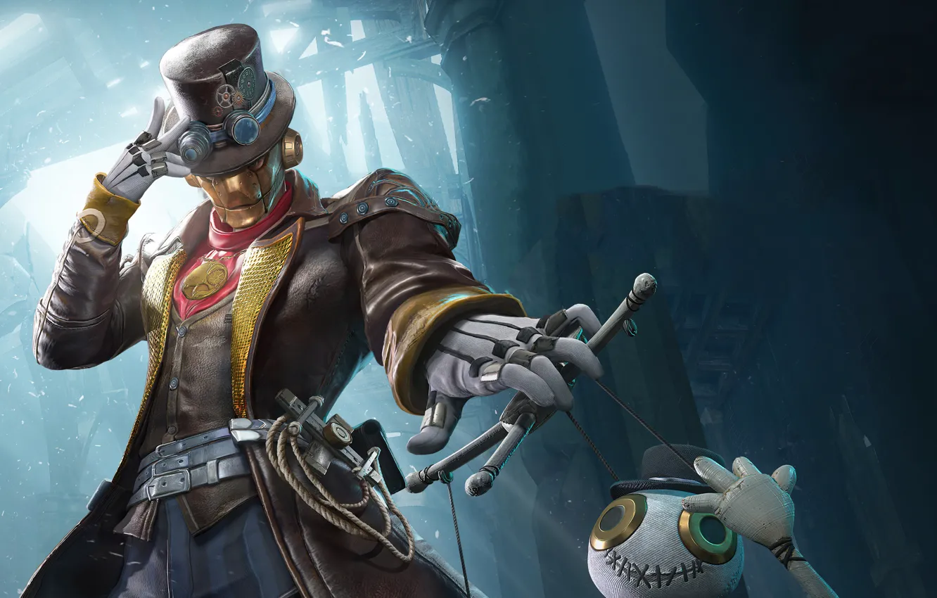 Photo wallpaper robot, hat, PlayerUnknown's Battlegrounds