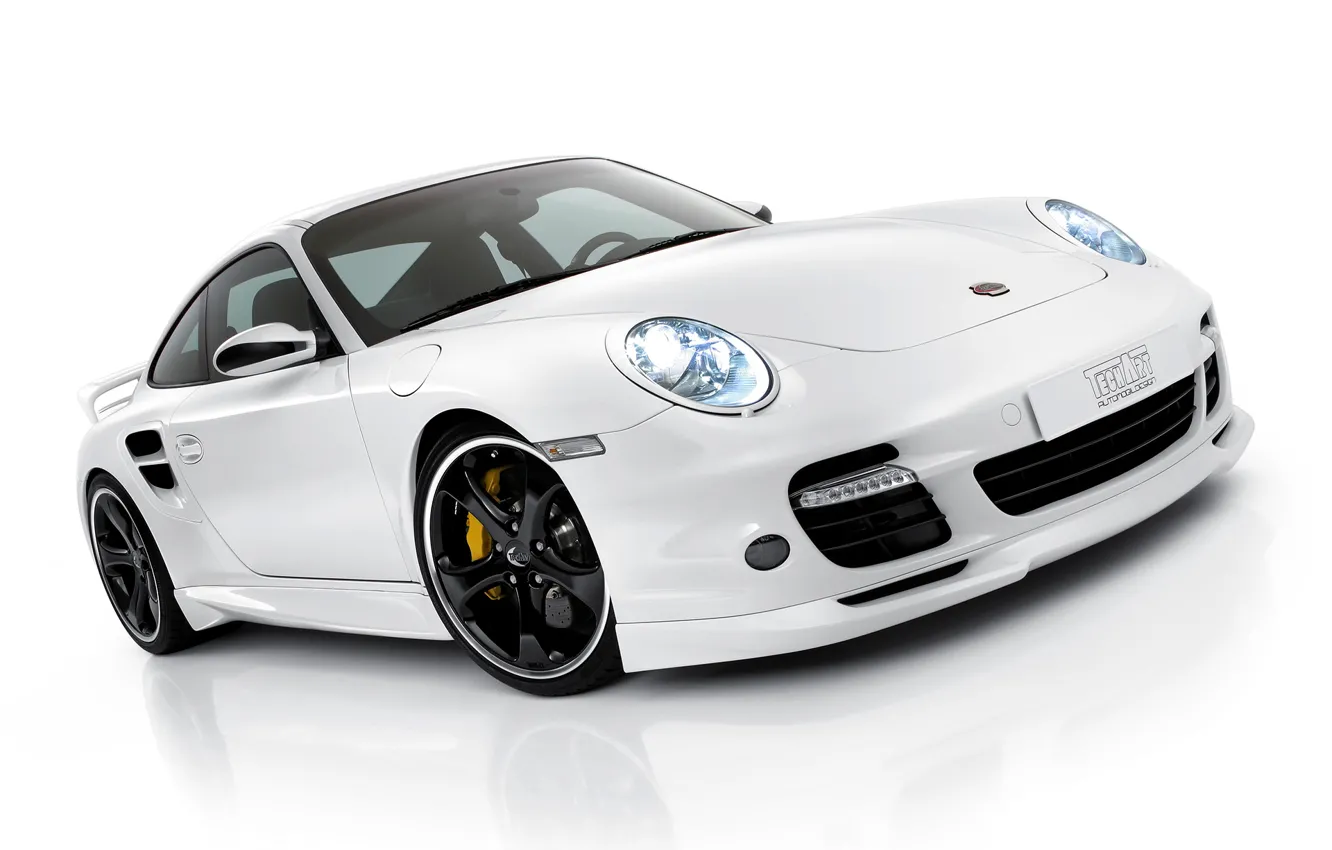 Photo wallpaper White, Porsche, Porsche, Car