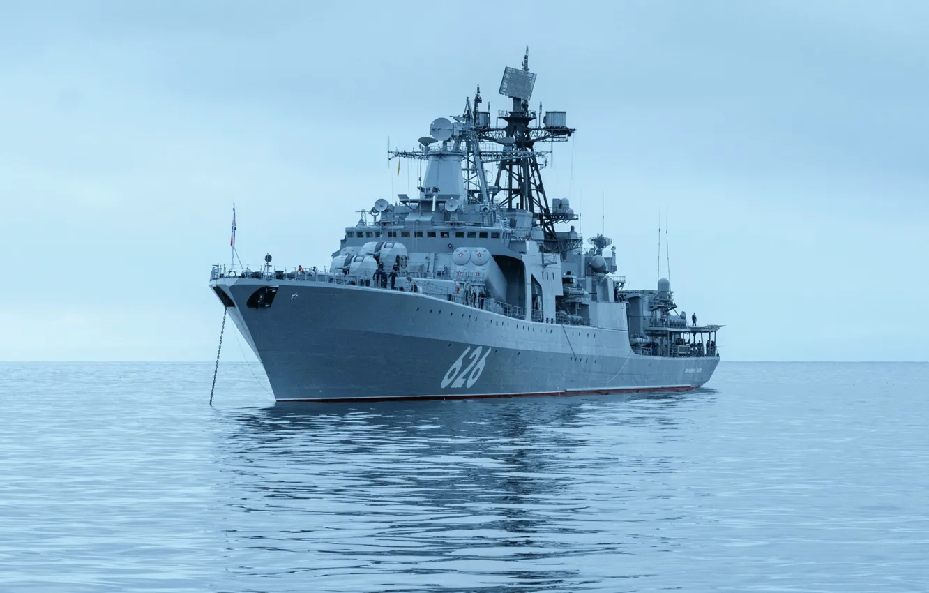 Photo wallpaper BOD, project 1155, Vice Admiral Kulakov