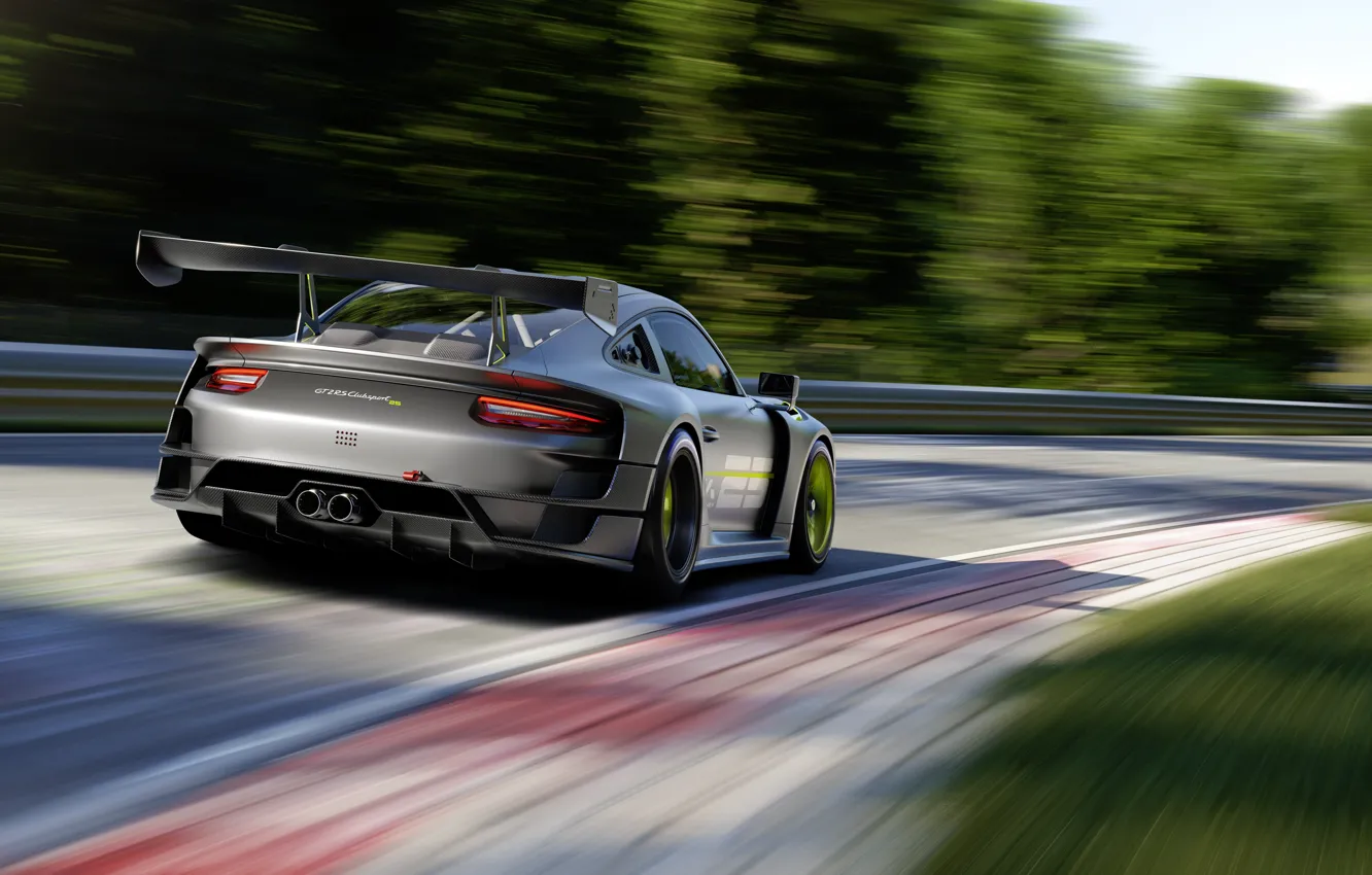 Photo wallpaper 911, Porsche, racing car, track car, Porsche 911 GT2 RS Clubsport 25