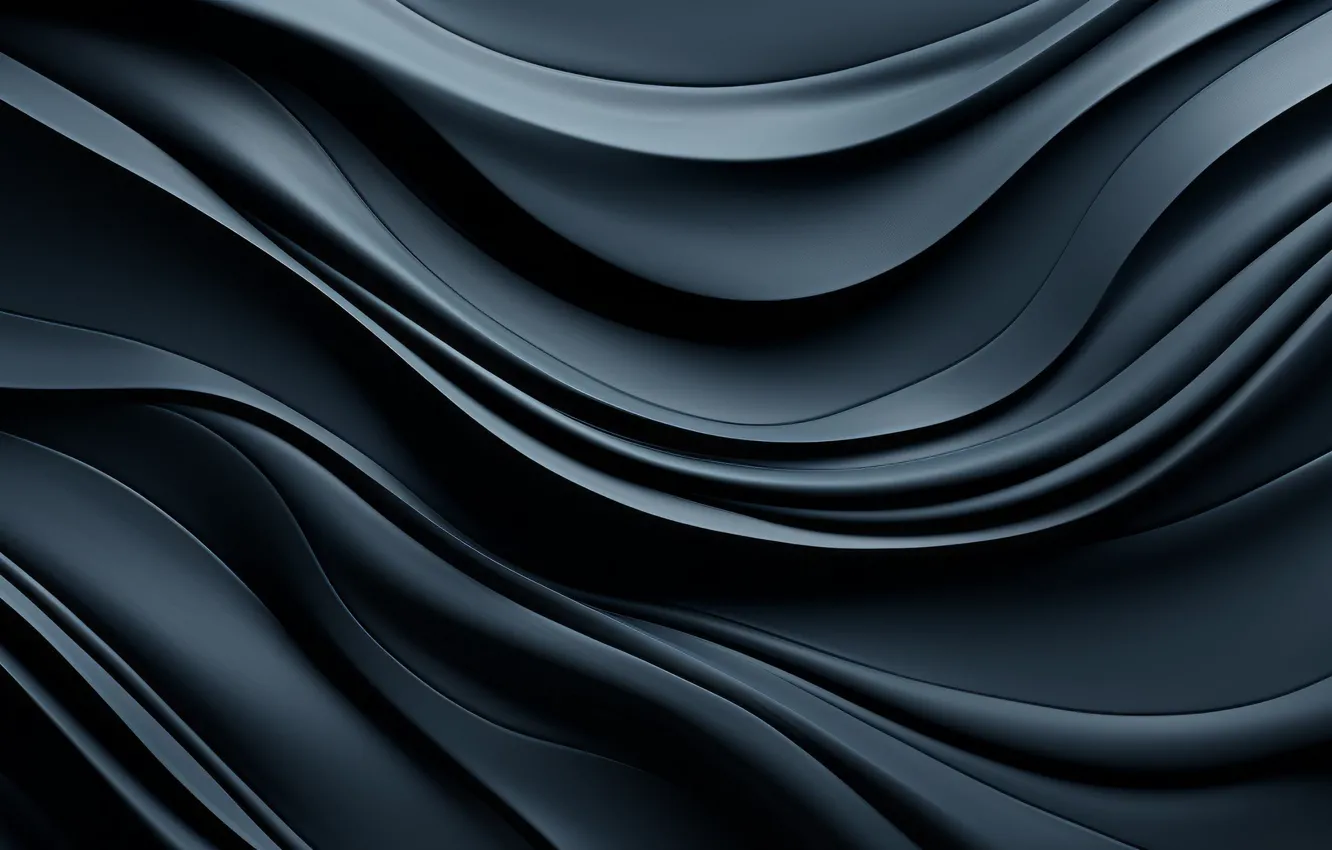 Photo wallpaper abstract, waves, light