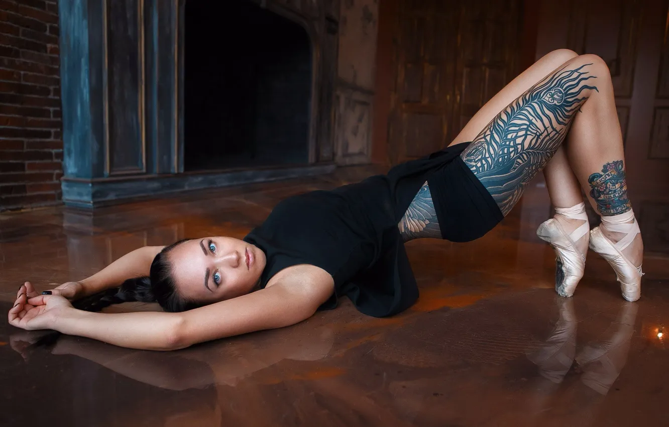 Photo wallpaper girl, sexy, Wallpaper, sweetheart, model, bright, makeup, slim