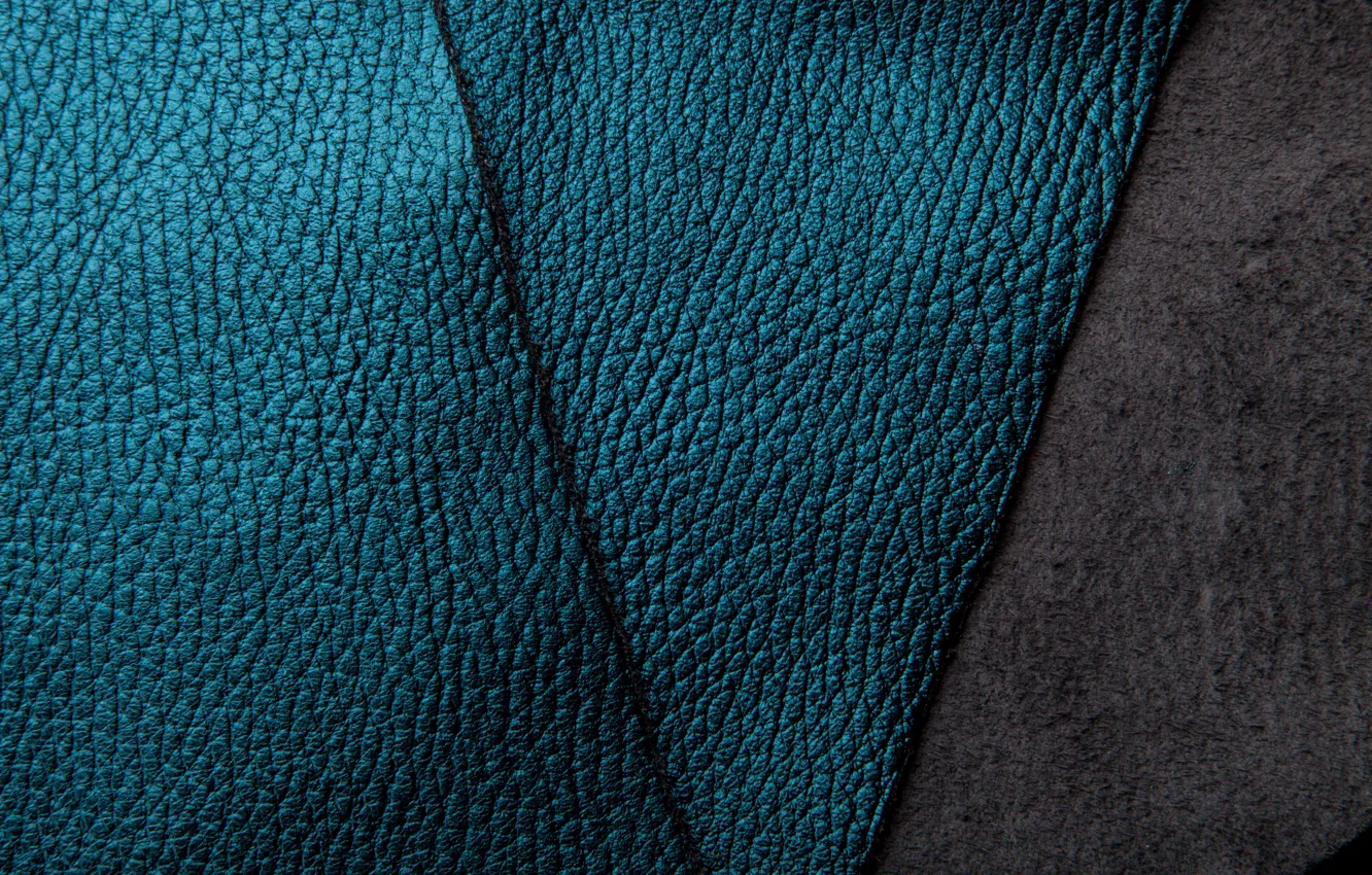 Photo wallpaper leather, texture, blue, background, leather, suede