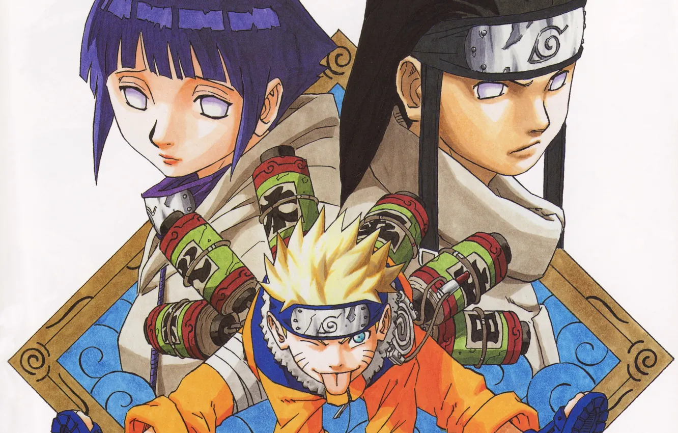 Photo wallpaper Naruto, Naruto, Uzumaki Naruto, Hinata Hugo, Neji Hugo