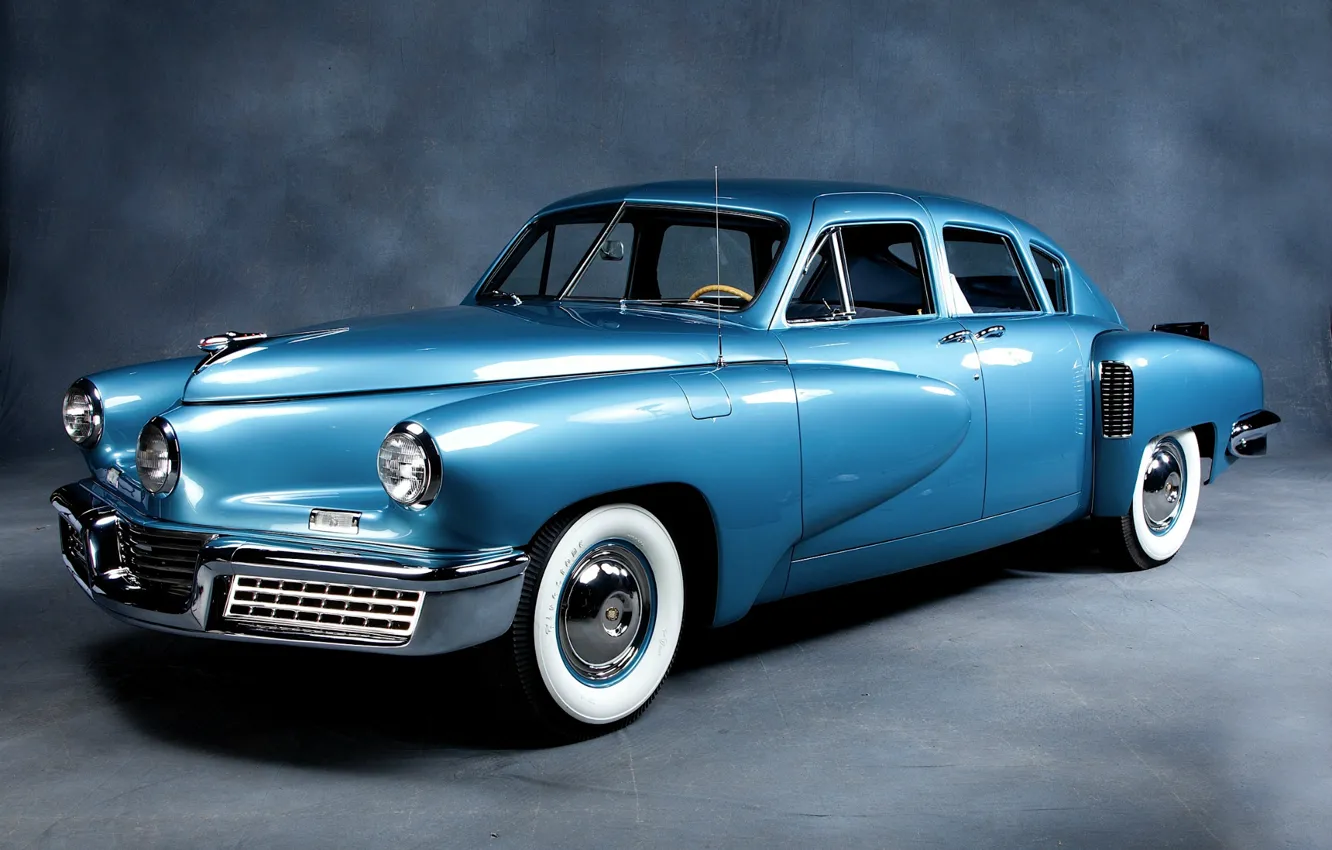 Photo wallpaper machine, car, sedan, sedan, retro cars, Tucker Sedan 1948