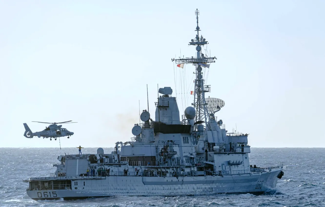 Photo wallpaper France, destroyer, Jean Bar