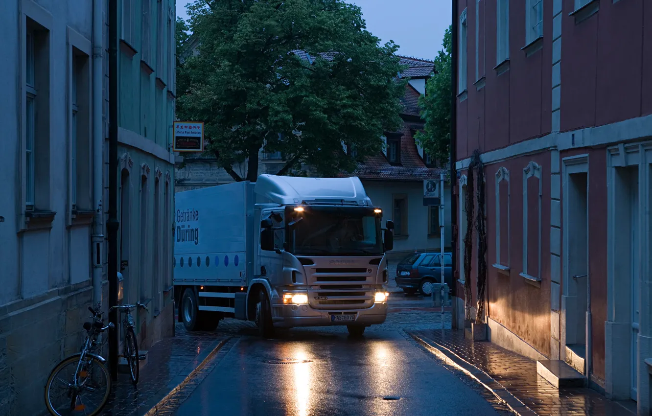 Photo wallpaper auto, Scania, P340