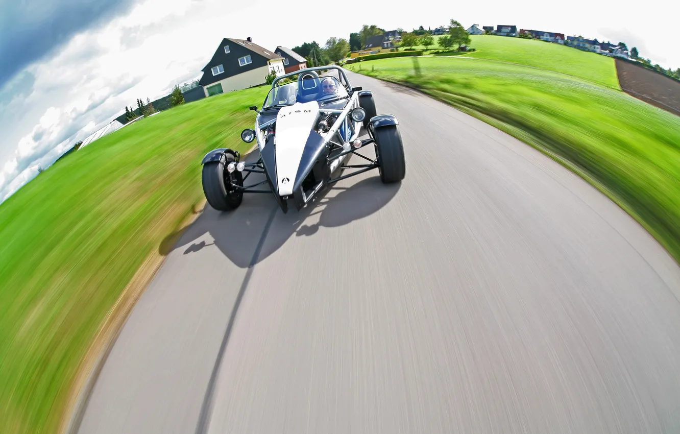 Photo wallpaper Ariel, Atom, Wimmer