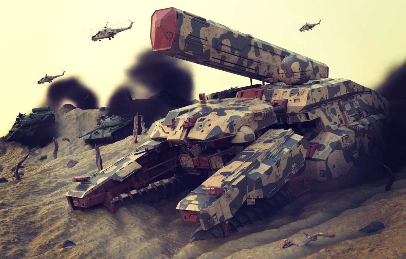 Photo wallpaper weapons, transport, tank, Metal Gear Solid 3 Shagohod