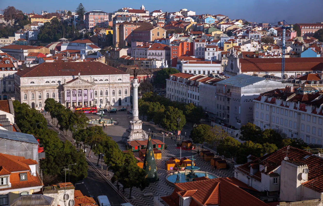 Photo wallpaper building, Portugal, Lisbon, Sacramento