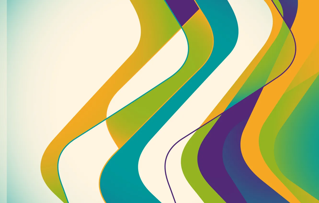 Photo wallpaper line, abstraction, vector, background